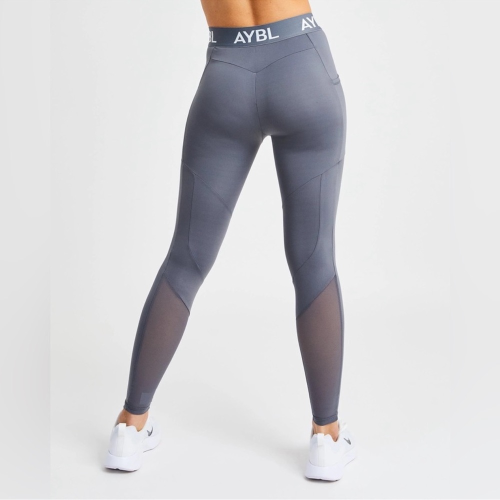 AYBL Training Bra and Leggings - Gray